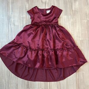 Joyfolie Lorelei Dress in Burgundy girl size 6
